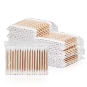 Factory directly wholesale high quality natural cotton swabs environmentally friendly bamboo cotton buds for daily used tools