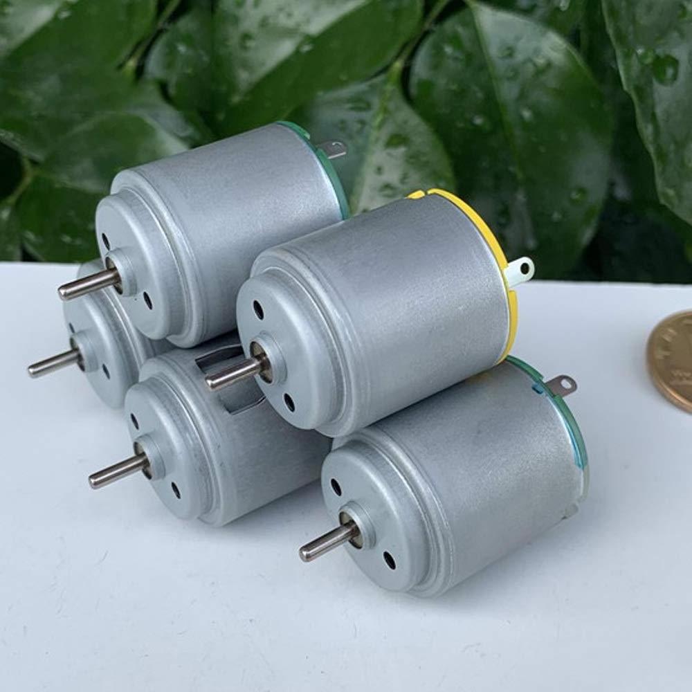 JL-RE260 DC Micro Motor, Strong Magnetic Carbon Brush Small Fan DIY Model Making, Remote Control Car Toy Motor