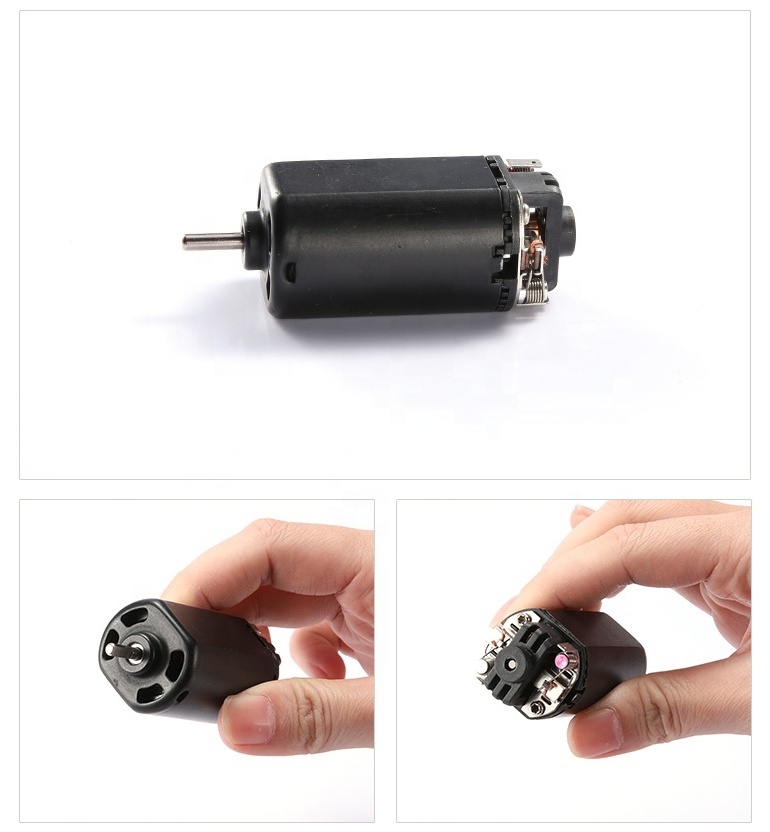 JL-FS480 customizable high speed high torque dc motor for electric airsoft  with Nd-Fe-B magnet