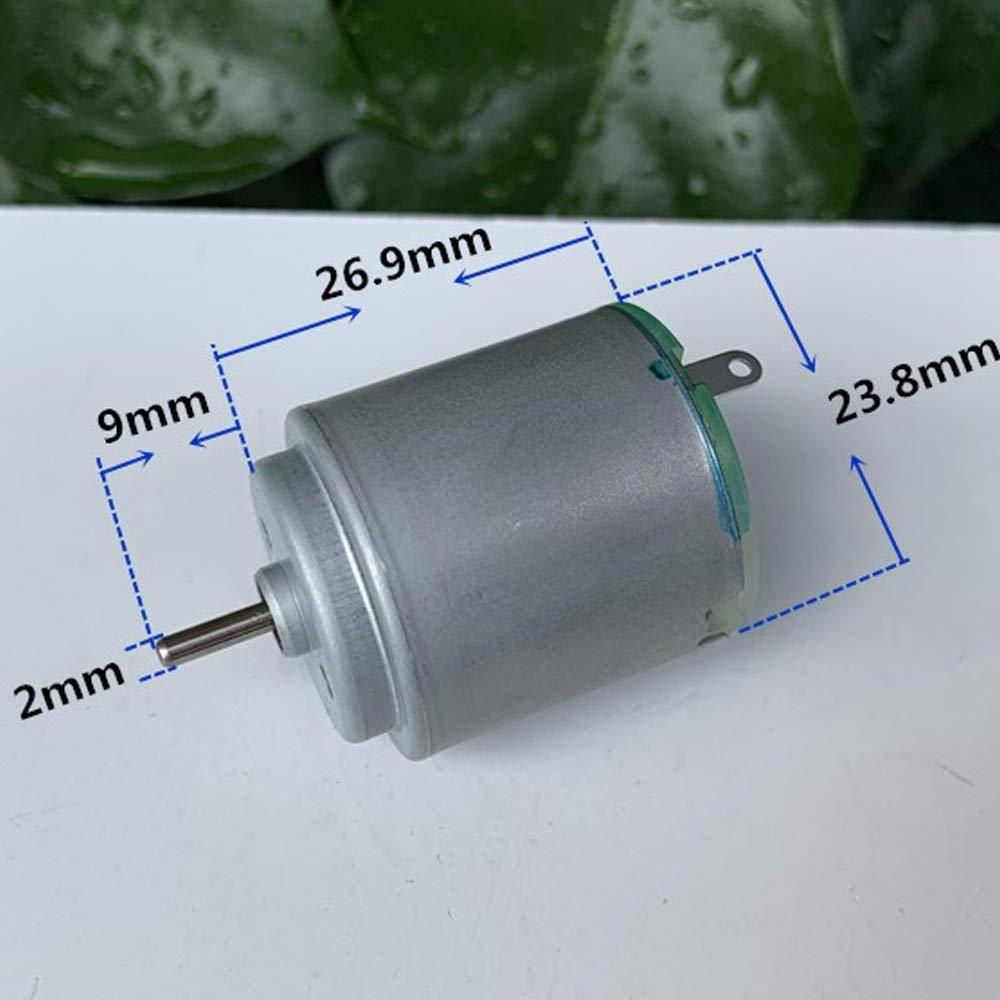 JL-RE260 DC Micro Motor, Strong Magnetic Carbon Brush Small Fan DIY Model Making, Remote Control Car Toy Motor