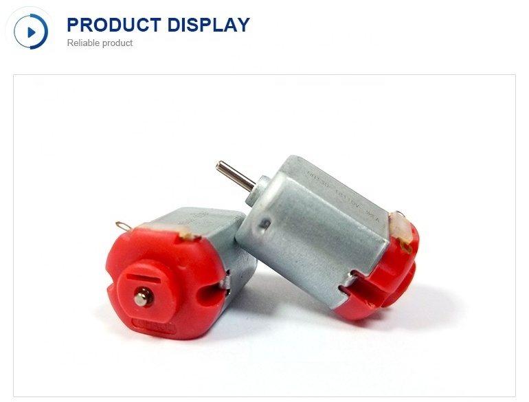 JL-FA130 customizable small plastic end   model train micro dc motor low cost stem motor