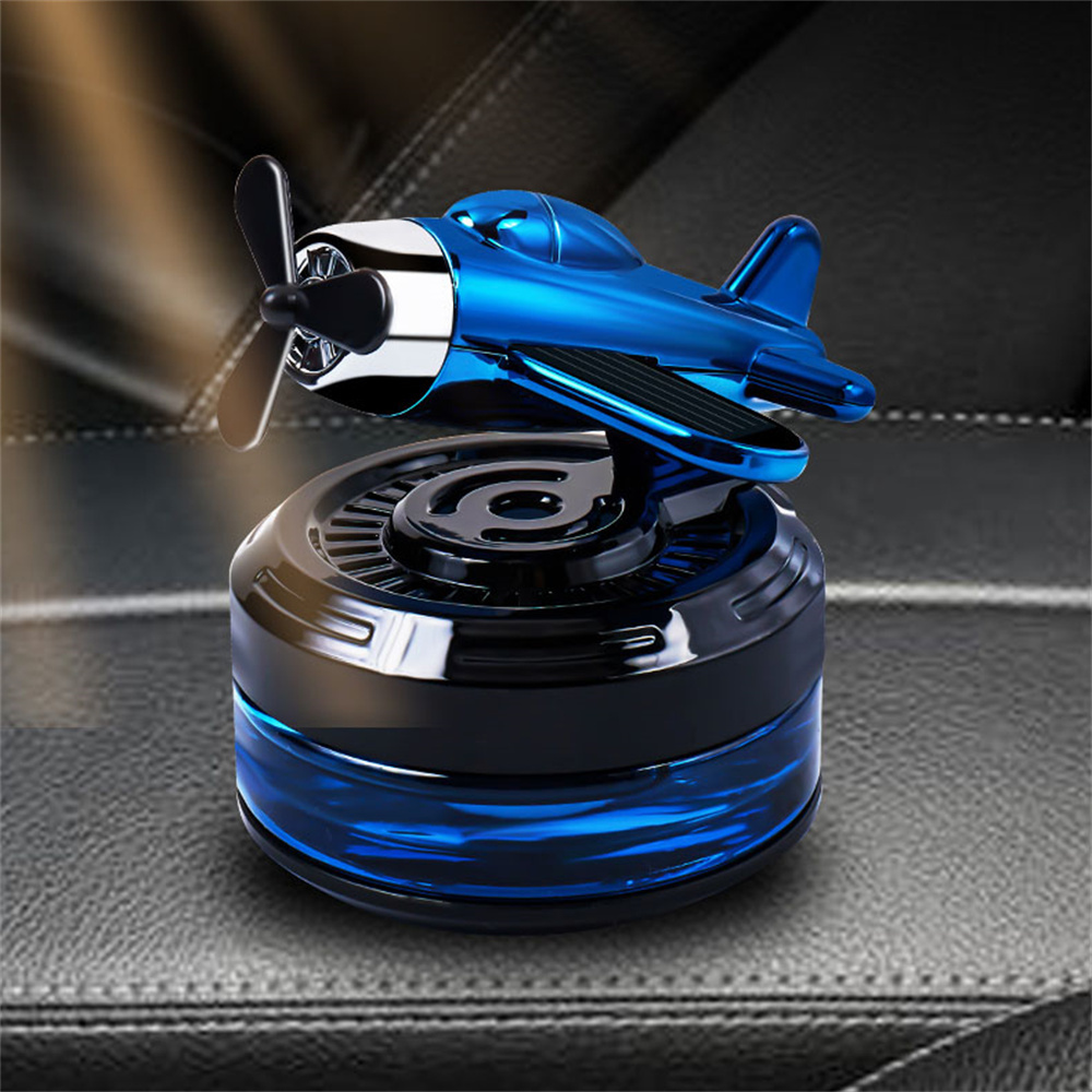 Car Solar Fighter Aromatherapy Car Solar Rotating Aircraft Helicopter Aromatherapy Perfume Amora Air Refresher