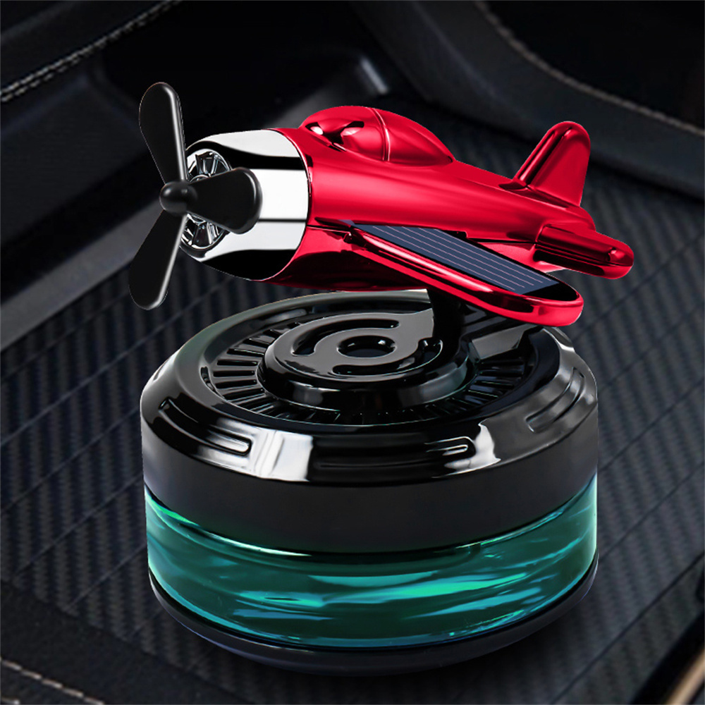 Car Solar Fighter Aromatherapy Car Solar Rotating Aircraft Helicopter Aromatherapy Perfume Amora Air Refresher