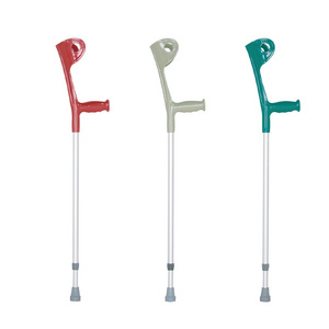 Heavy duty Height Adjustable bastones geritricos Lightweight Walking Forearm Crutch JL937