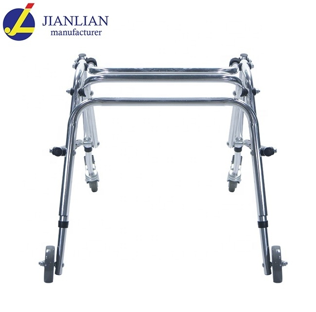 Medical equipment aluminium baby walker,4 legs walker,children walker