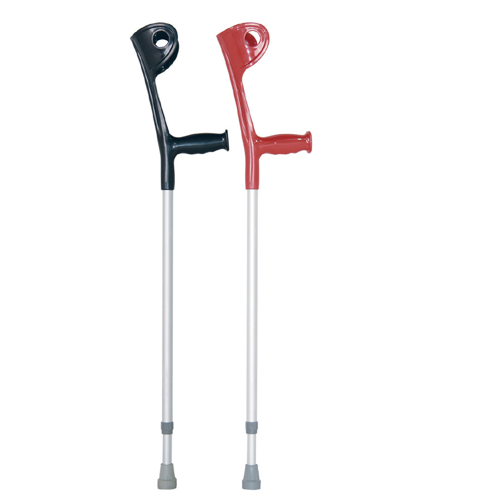 Heavy duty Height Adjustable bastones geritricos Lightweight Walking Forearm Crutch JL937