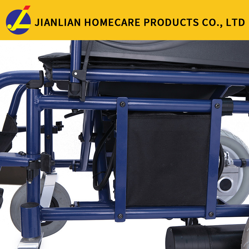 JL stainless steel electric wheelchair for disabled people JL138-46(JL138-51)