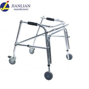 Medical equipment aluminium baby walker,4 legs walker,children walker