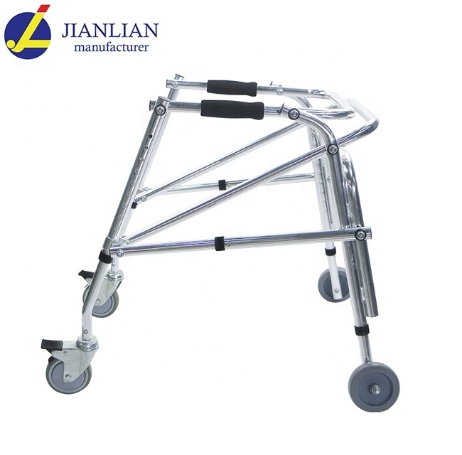 Medical equipment aluminium baby walker,4 legs walker,children walker