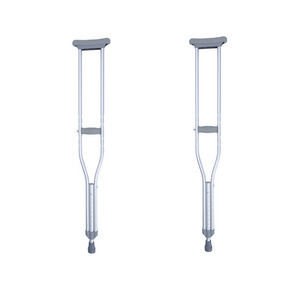 Elbow crutches aluminum canes and walking sticks adjustable portable folding elbow crutch for disabled