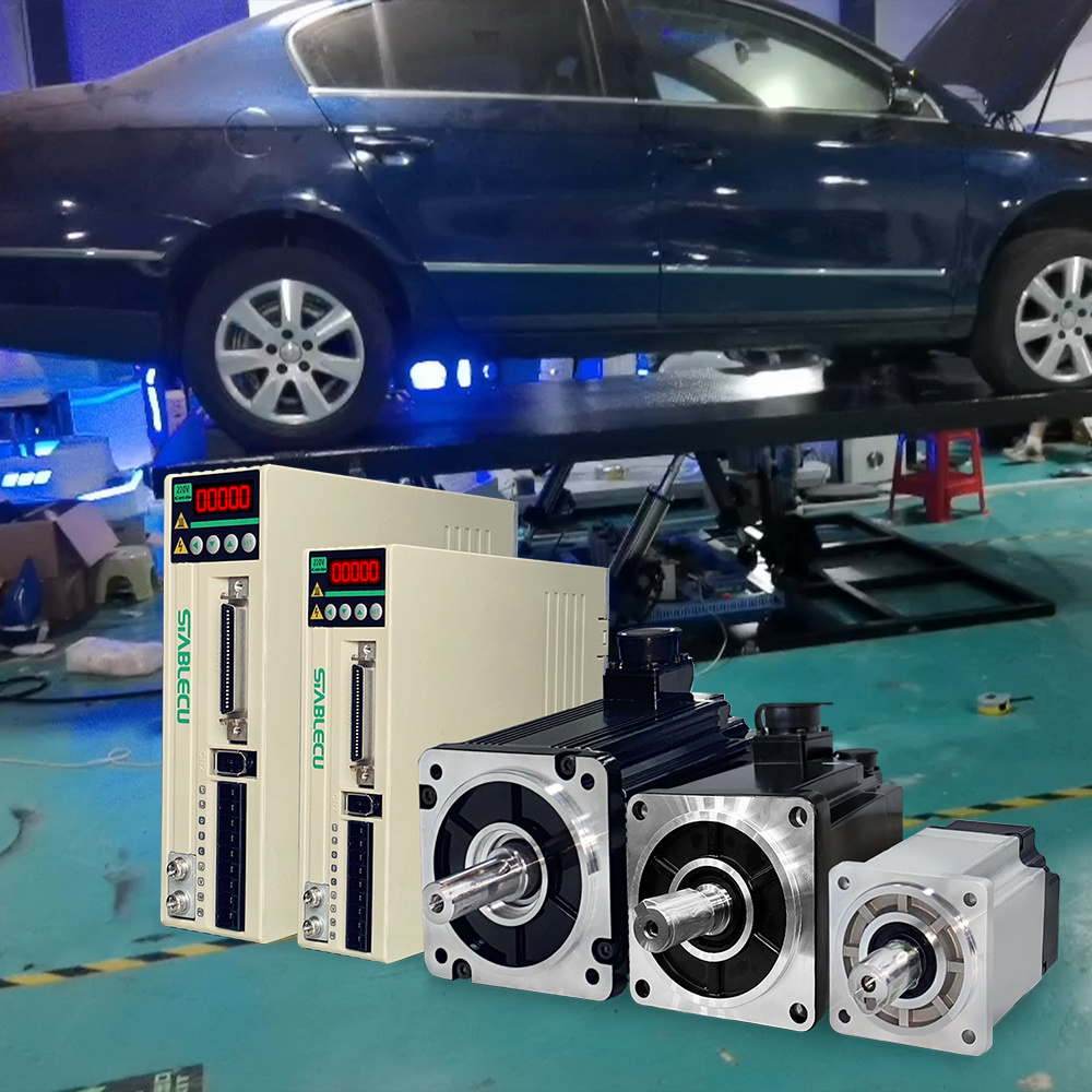 Energy saving Engine system 220V 400W driver and servo motor high precise ac servo motor and drive kit 3000RPM 1.28N.m