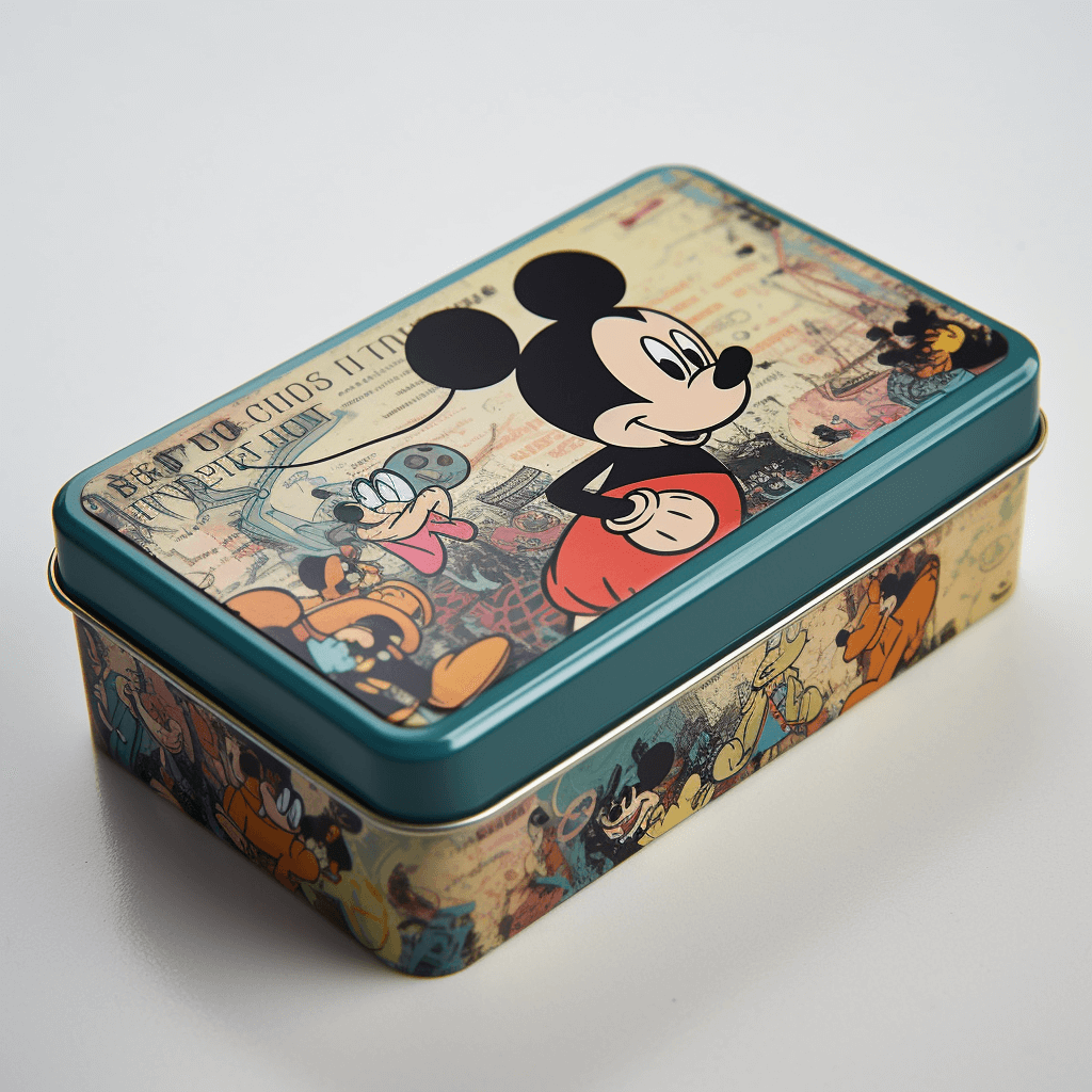 chocolate square tin box store Christmas high quality round tin box  vintage hot selling biscuit tin box with lid manufacturer