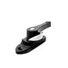 Aluminium handle for window Accessories Sliding Window Black White Anti-theft Lock Half Moon Hook Crescent Lock