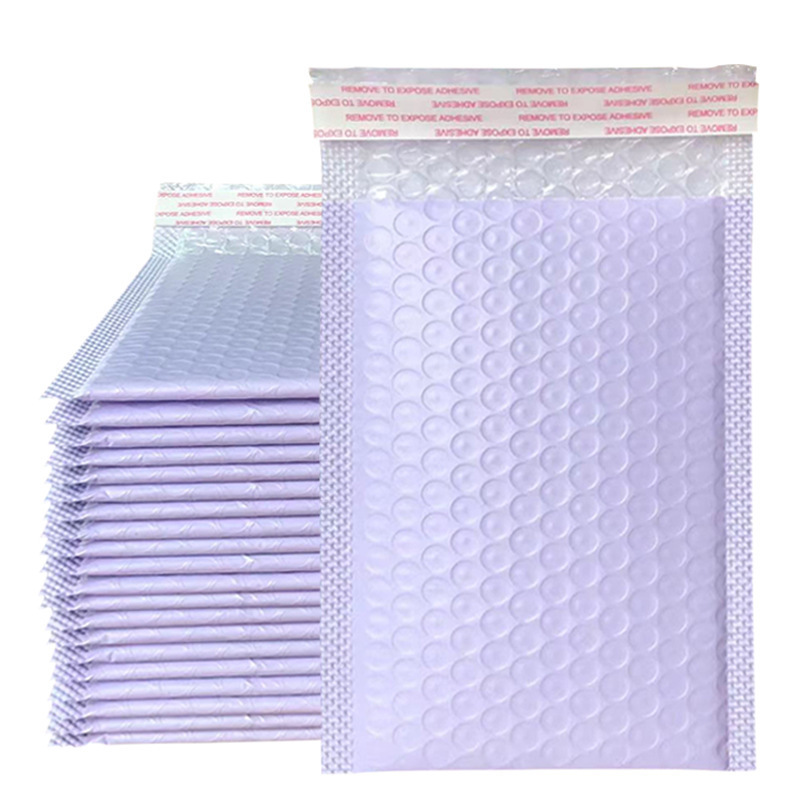 Custom Mailing Packaging Bags Poly Bubble Mailers Envelopes Bubble Bag Poly Pink Wrap Padded Mailing Bag Metallic Bubble Envelop