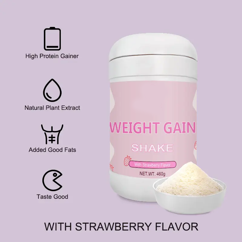 OEM Protein collagen Powder Multivitamin Weight Gain Powder Nutrithick Weight Gain Supplements For Women Gym