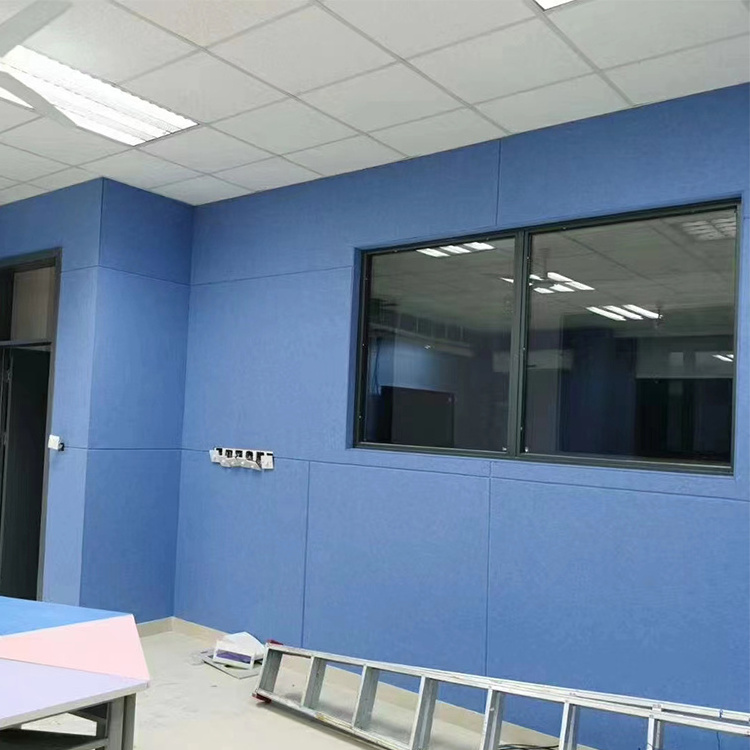 Polyester Fiber Acoustic Panels Wall Panels Manufacture 20mm 25mm Acoustical Ceiling Panel