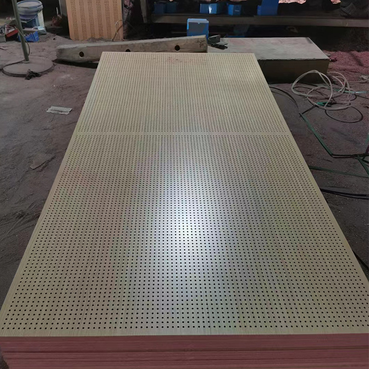 Jingxiang Sound Absorbing Panel Micro Perforated Acoustic Gym Wood Wall Panels Acoustic Panels