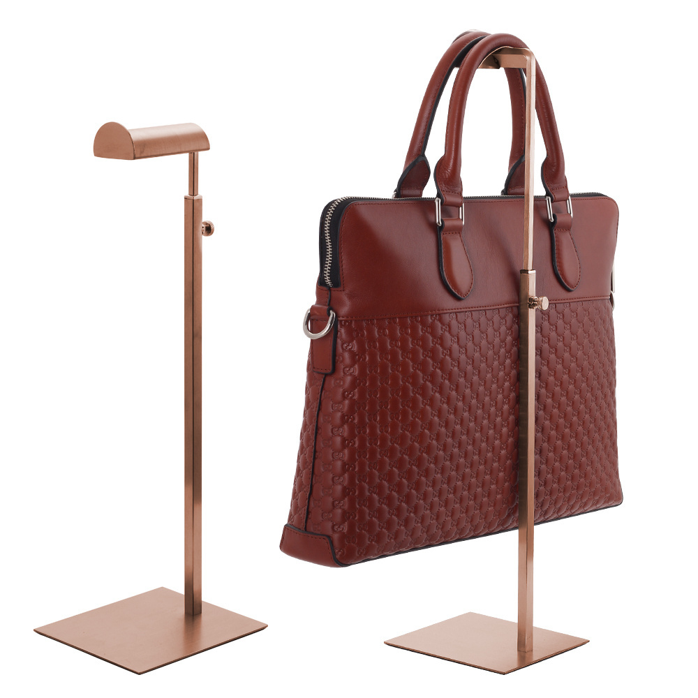 Hand Bag Display Holder Stand Hanging Rack Women Purse Handbag Display Holder Stand for Retail Shop