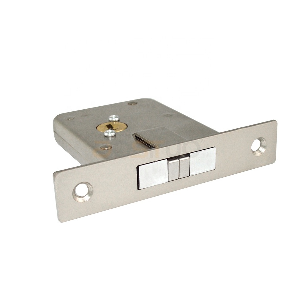 High quality brass cylinder Safety hook lock aluminium sliding door steel door lock security door latch