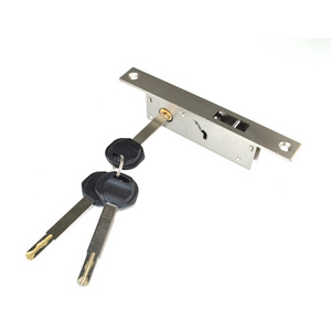 High Security Aluminum Profile Mortise Door Lock Body Security Door Bolt Lock