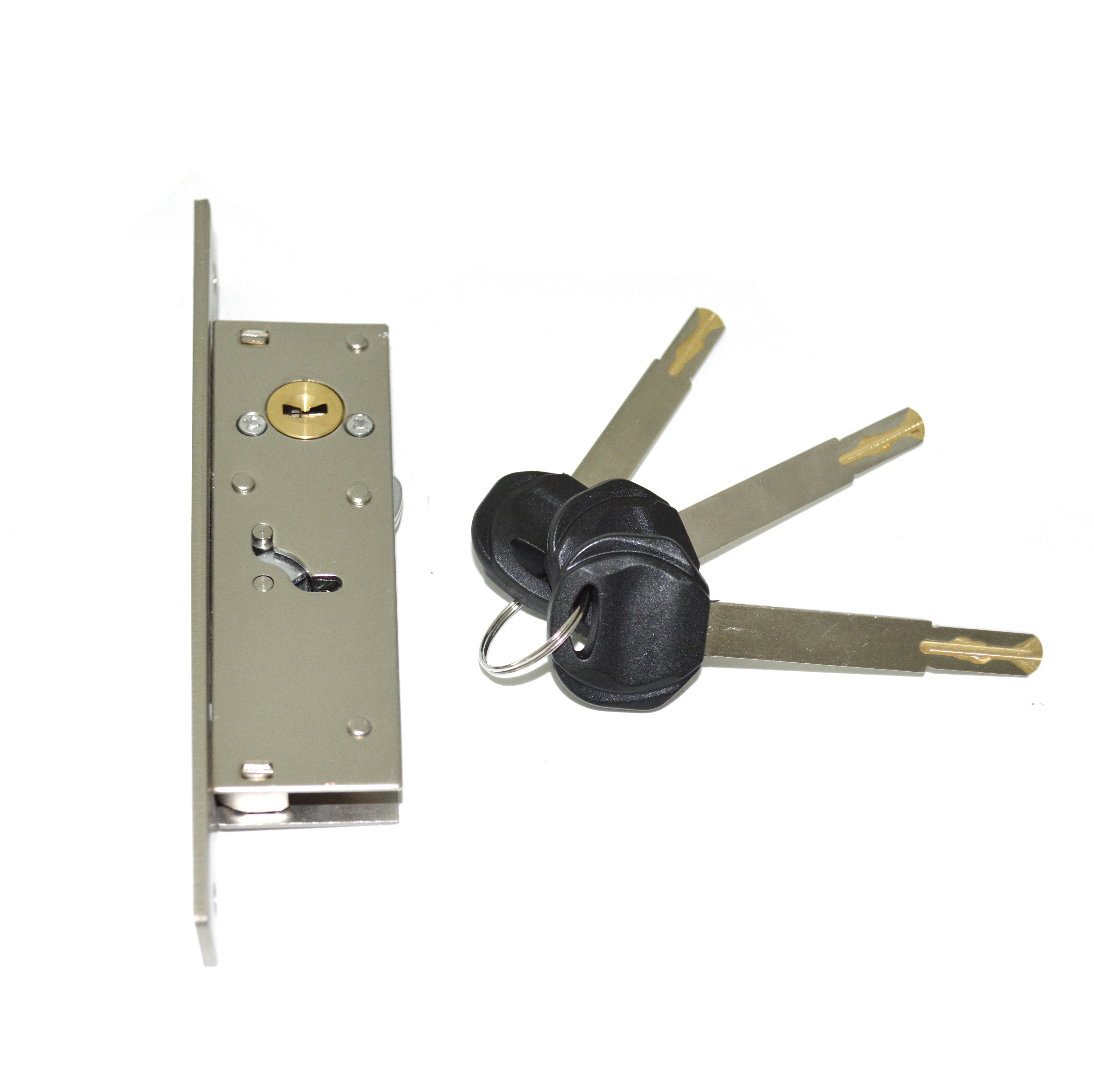 High Security Aluminum Profile Mortise Door Lock Body Security Door Bolt Lock