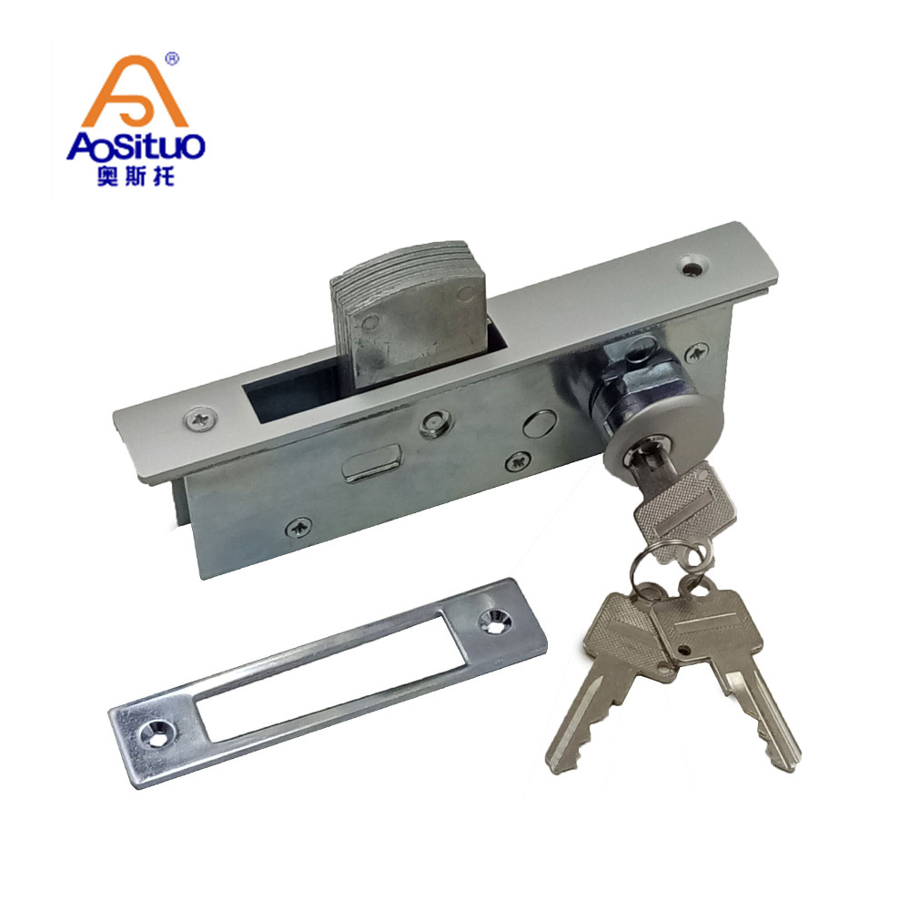 Stainless steel special strong deadlock door metal lock for kfc