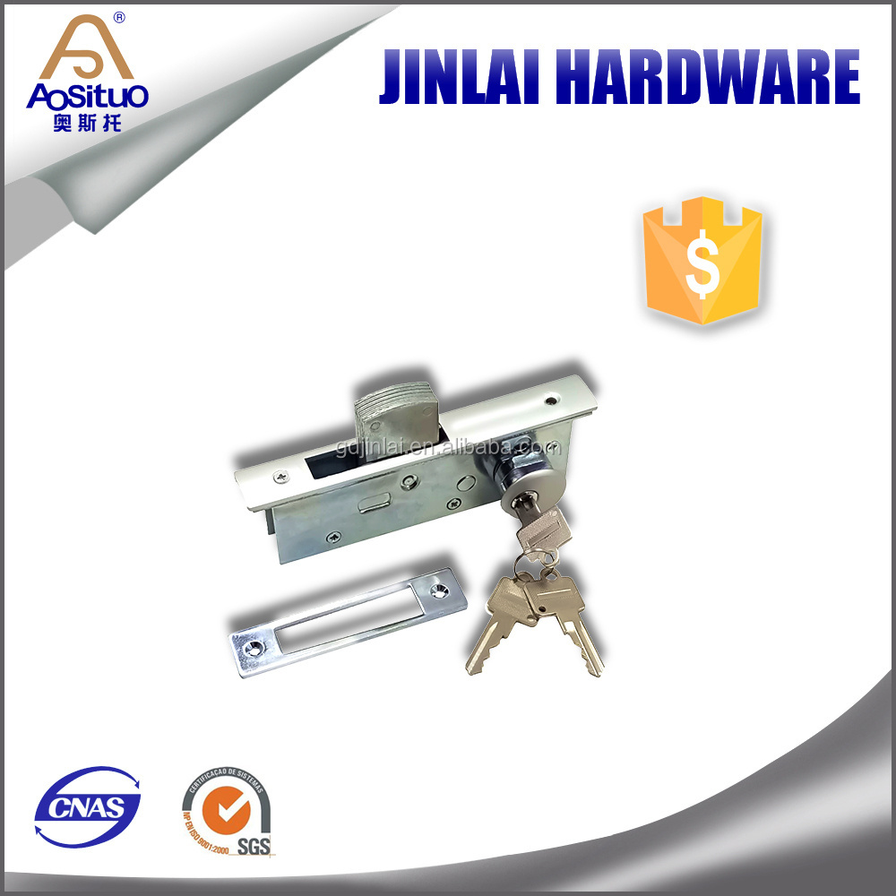 Stainless steel special strong deadlock door metal lock for kfc