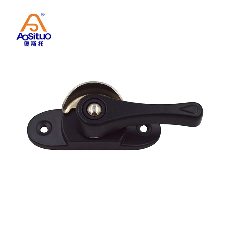 Hardware factory Aluminum sliding latch  crescent lock for window and doors