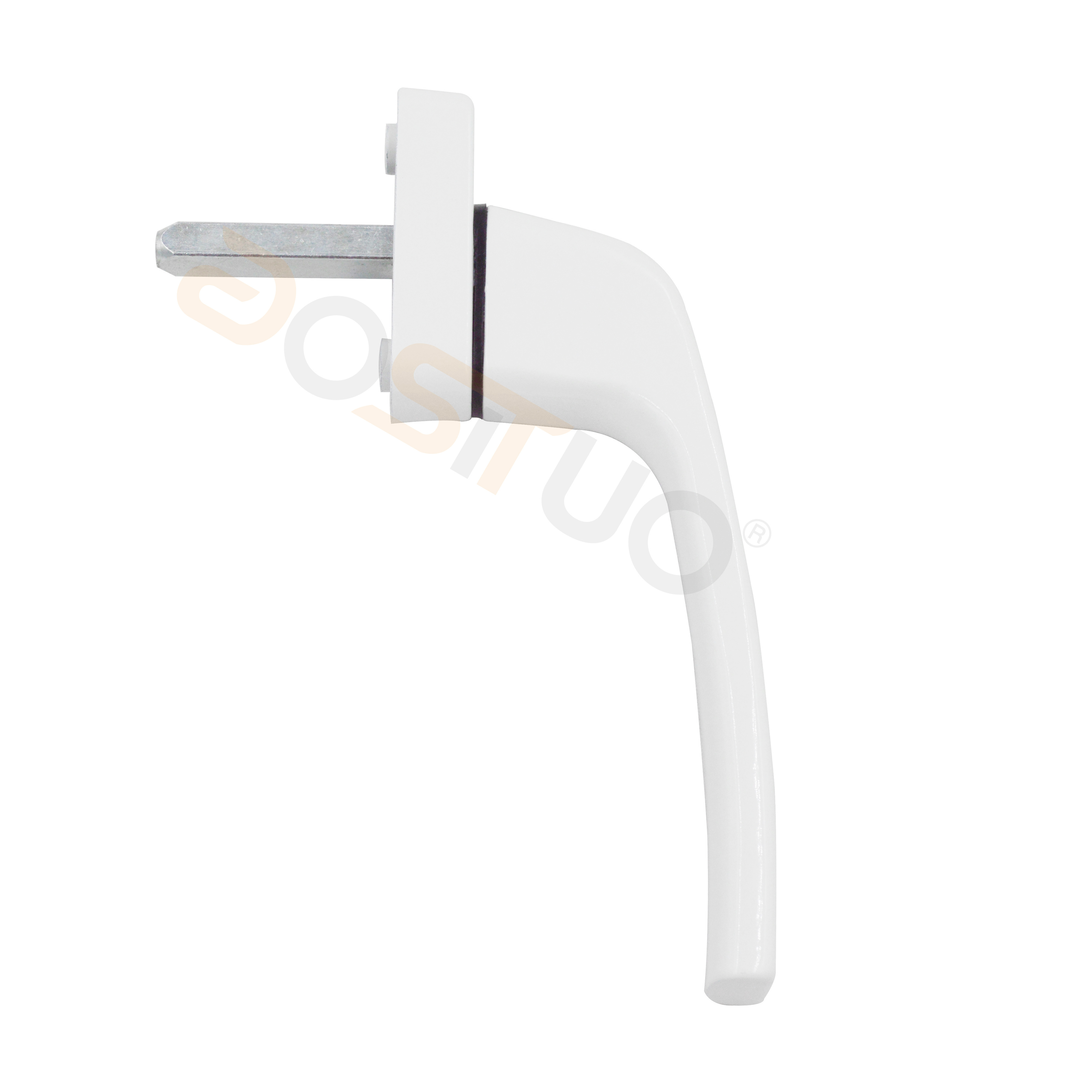 Aluminum Accessories UPVC Window Handle Hardware Outward Opening Casement Handle For PVC Window