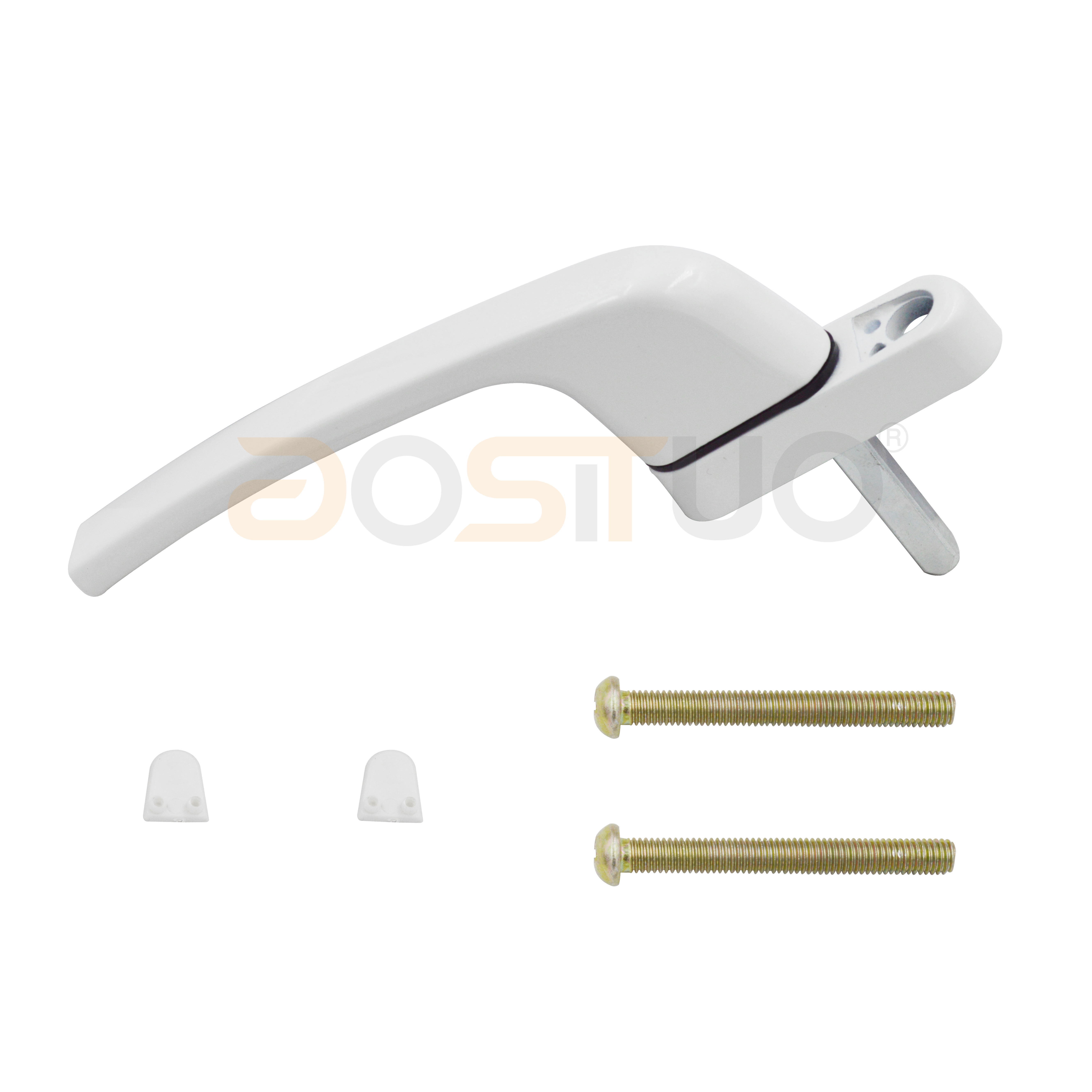 Aluminum Accessories UPVC Window Handle Hardware Outward Opening Casement Handle For PVC Window