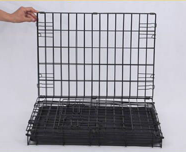 Factory Supply Dog Crate Cat Folding pet dog and kitten carrier for travel