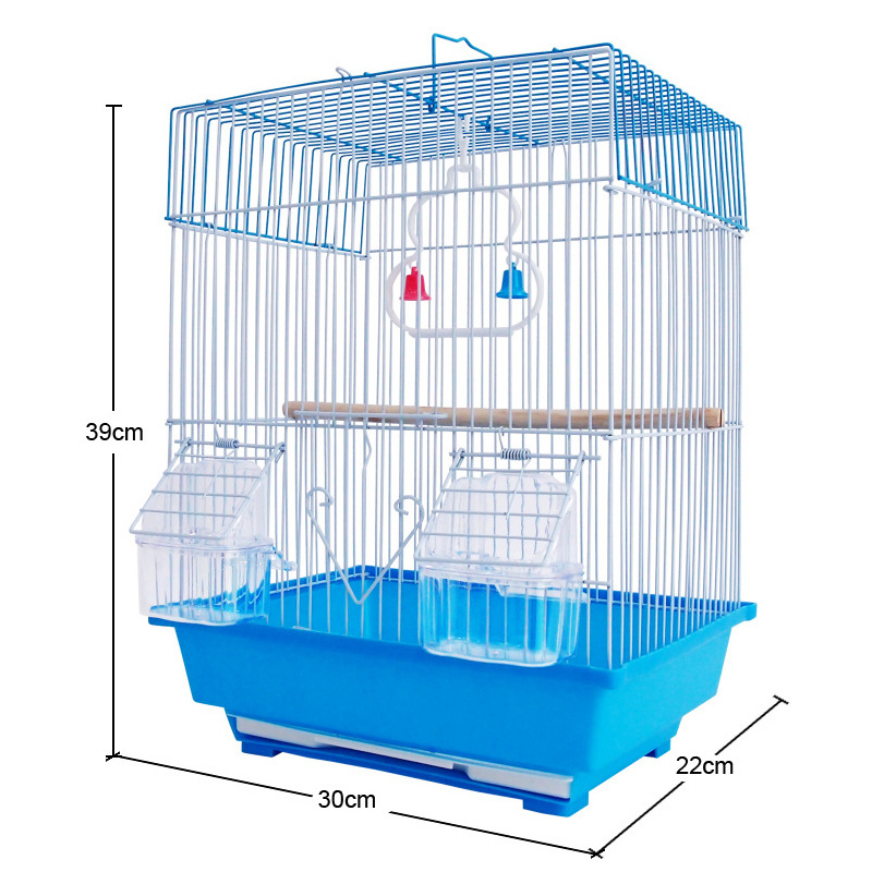 Wholesale Factory Supply Heavy Duty Dog Crate Cat Dog Cage Stainless Pet Cat Dog Birds Cages For Home Using