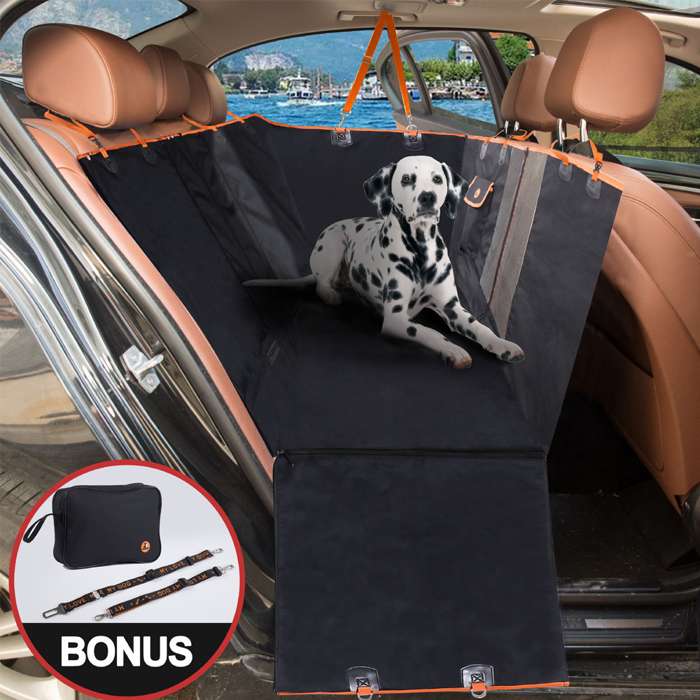 Waterproof Pet Car Seat Travel Carrier Dog Car Seat Cover Dog Back Seat Hammock for Car