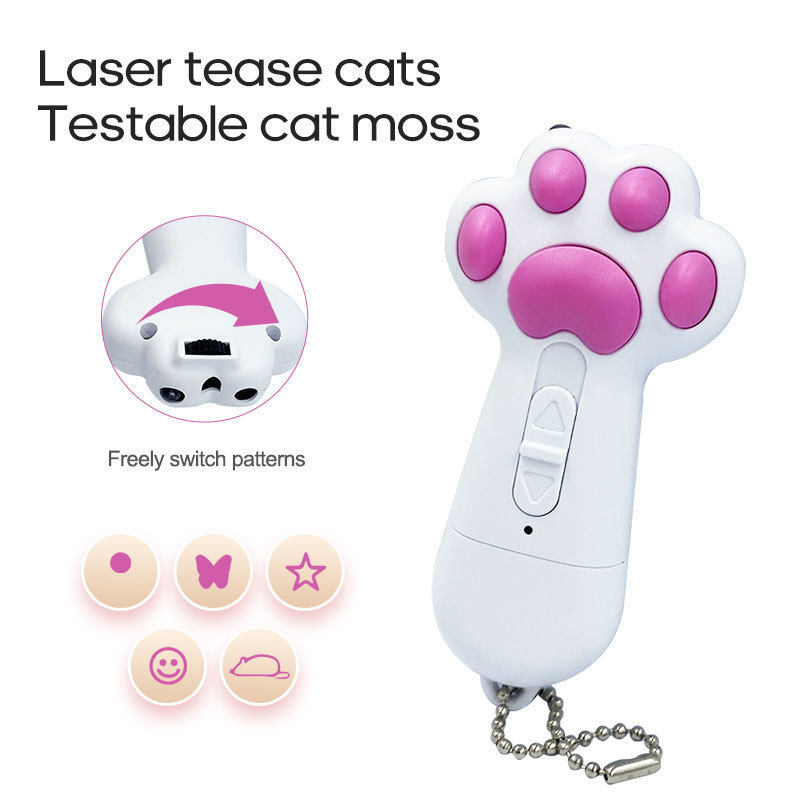 Powful ABS Plastic USB Battery Laser Cat Toys Led UV Light Cat Laser Pointers