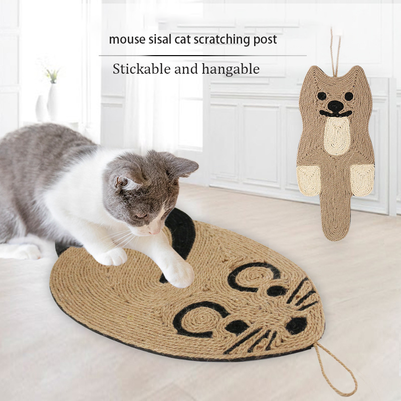 Cat toy  Mouse Cute Cat Scratch Pad Cat Scratch Board wholesale in stock