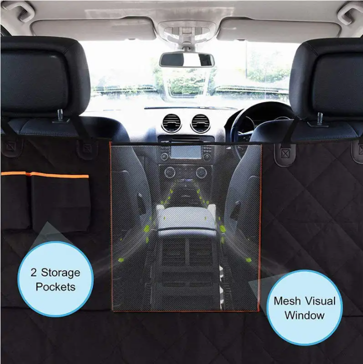 PU Waterproof Durable Scratch Pet Car Mat Anti-Dirty Car Rear Mat Quilted Cotton Dog Mat Kennel