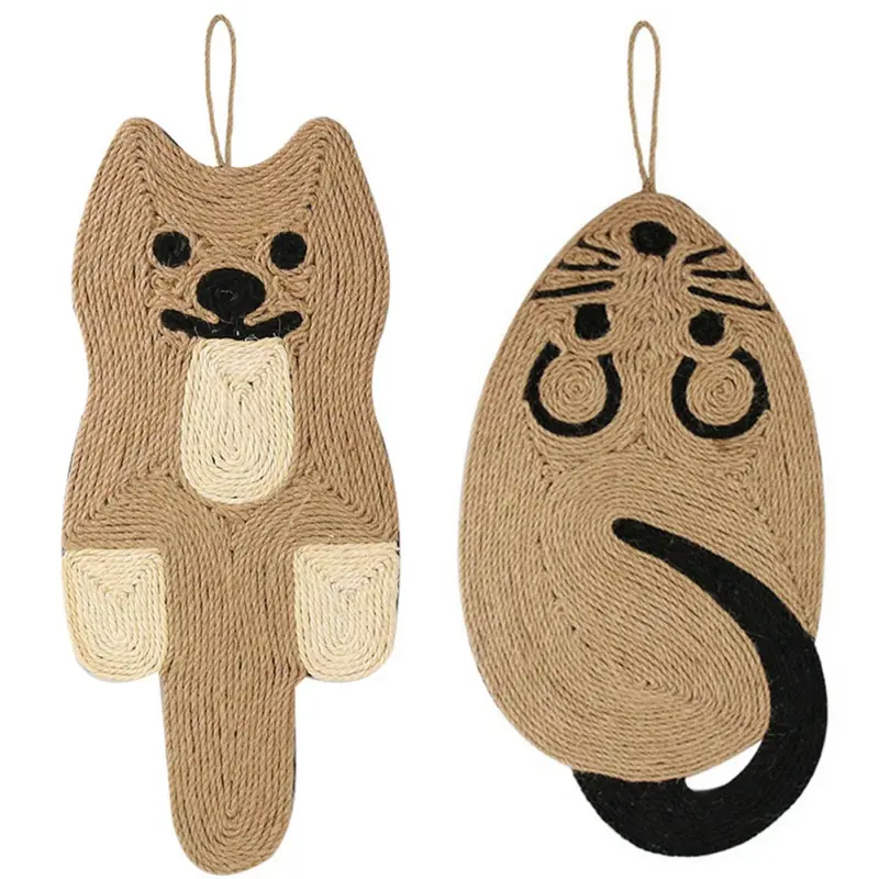 Sisal Cat Scratch Pad Cat Toy Can Be Hung and Scratch Resistant Adult Cat Toy