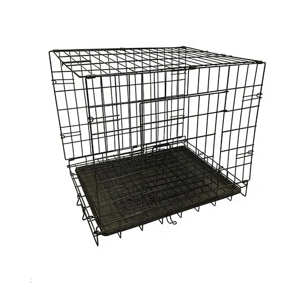 Factory Supply Dog Crate Cat Folding pet dog and kitten carrier for travel