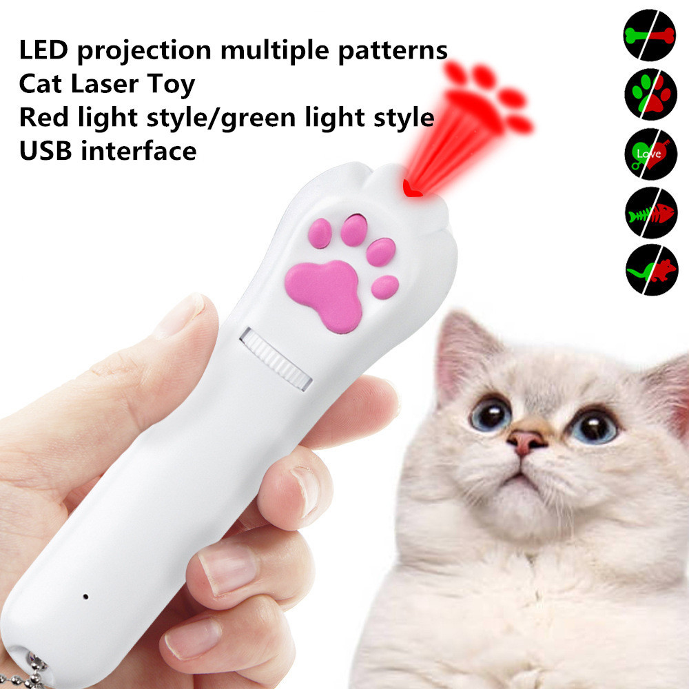 Pet Cat Laser Pointer Cat Toy Pet Training Tool with Flashlight UV wholesale