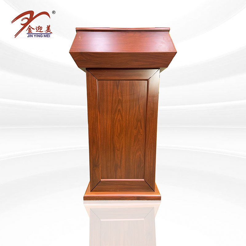 Wholesale High End Podium Church Wood Rostrum Pulpit Speech Lectern Stands Wooden Podium