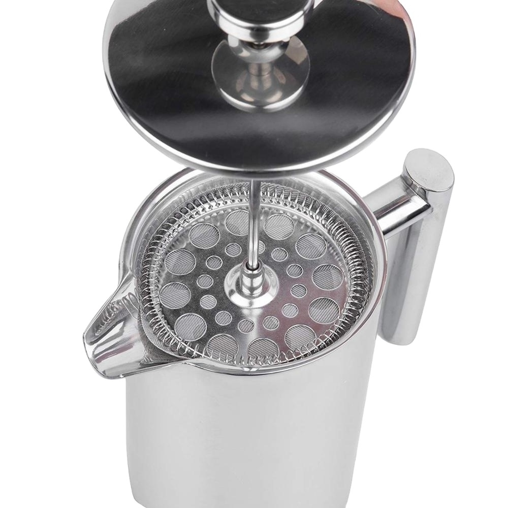 Wholesale Stainless Steel French Press Coffee Pot Portable French Coffee and Tea Press Maker