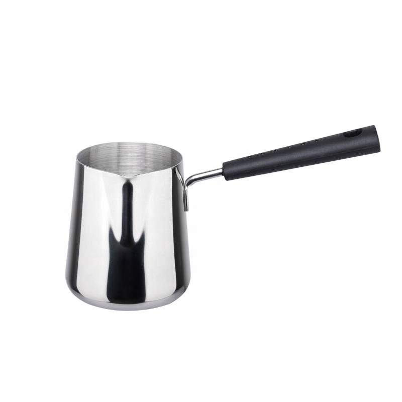 Personalized Stainless Steel Chocolate and Milk Warmer Pot Coffee Maker Turkish Coffee Pot