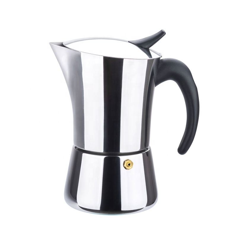 Moka Cafetera Double Valve Moka Pot Espresso Maker Stainless Steel Moka Pot Stainless Steel