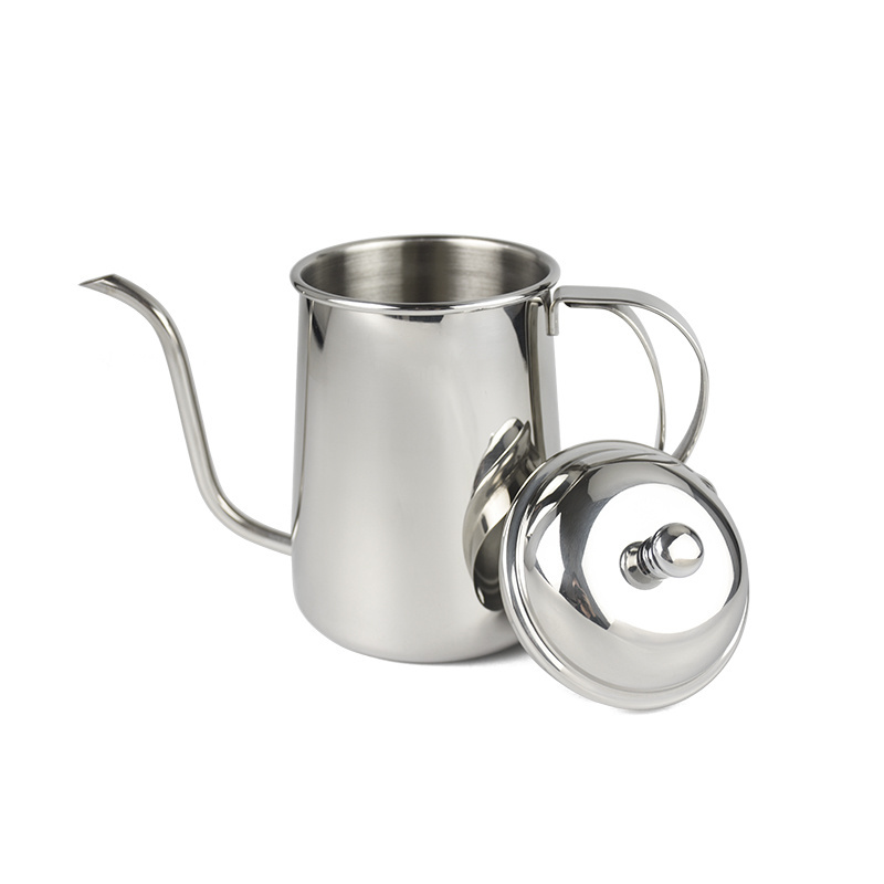 Tea Coffee Pot Brewing Coffee 350ml 600ml Stainless Steel Gooseneck Coffee Kettle Pot