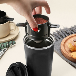 Reusable Paperless Travel Pour Over Coffee Maker Foldable Coffee Dripper Portable Drip Coffee Filter