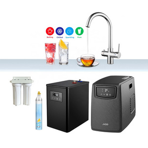 5 In 1 Undersink Water Chiller Boiling Tap Hot Chilled And Sparkling All In One Faucet Chilled Sparkling Hot And Cold Water Tap