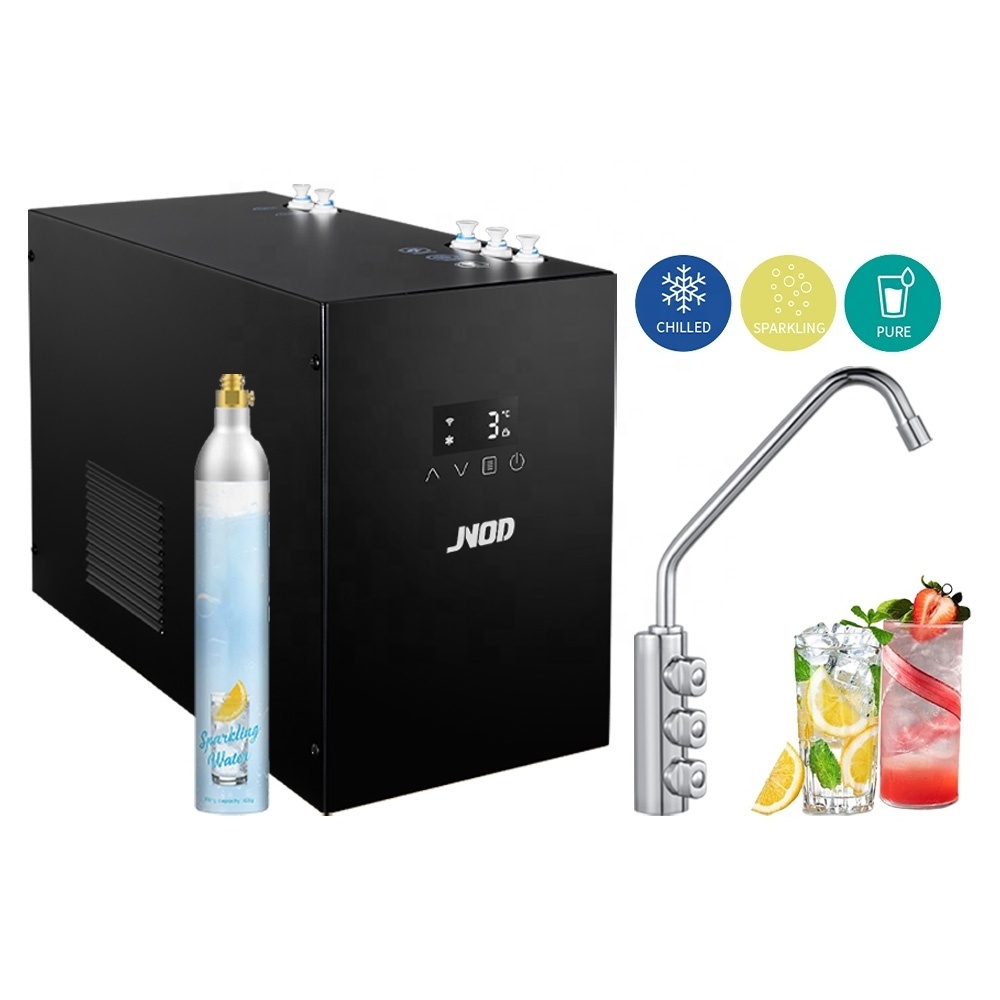 Jnod Home Drinking Soda Sparkling Water Maker Machine Under Sink 3 in 1 Faucet Soda Maker Sparkling Water Fountain Dispenser