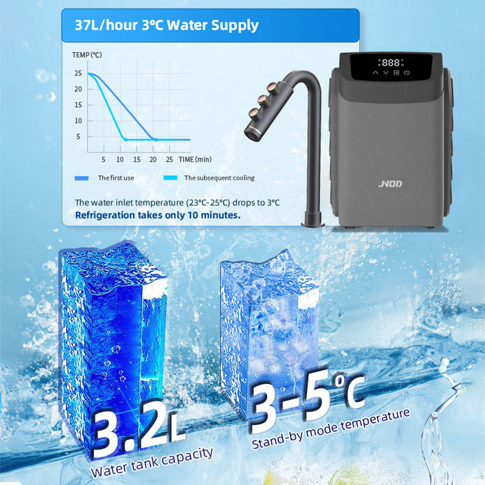 Under Counter Water Dispenser Soda Maker Co2 Cylinder Under Sink Sparkling Water Maker Tap for Home