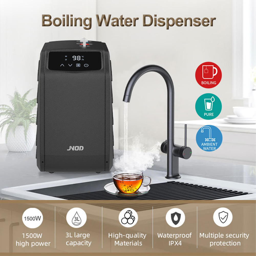 4 in 1 Household and Commercial Electric Water Dispenser Under Sink Hot and Cold Water Cooler Heater Boiling Water Dispenser