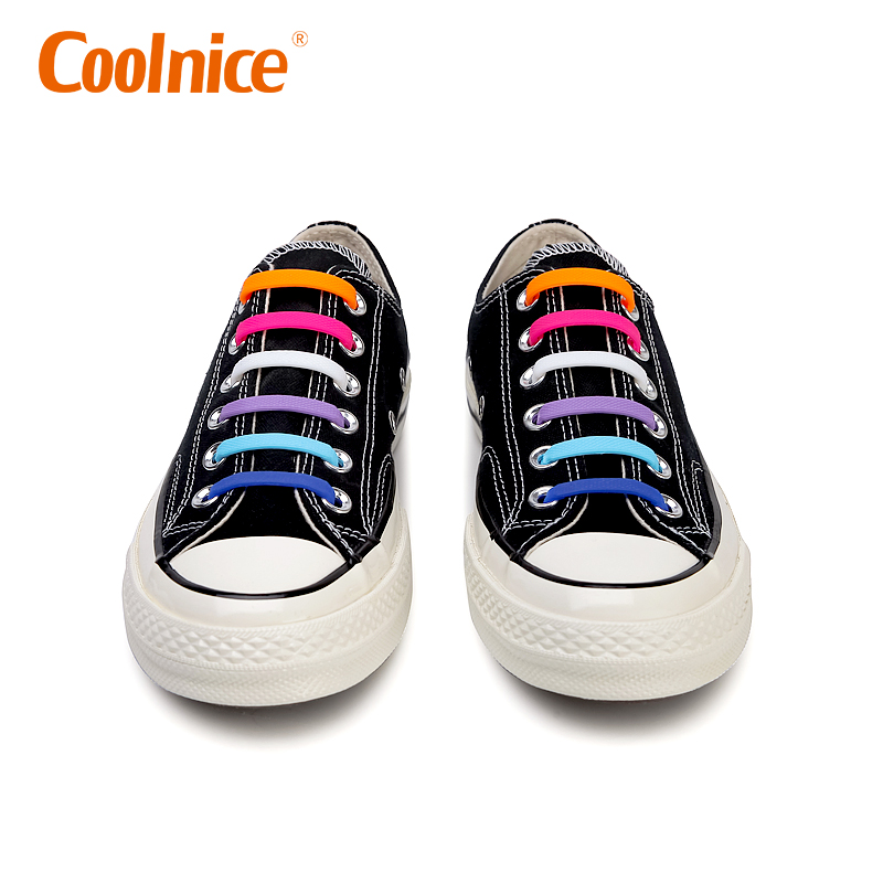 Hot Sell Fashion Hot-selling No Tie Shoelaces Silicone Shoe Laces Silicone No Tie Shoelaces